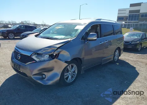 2012 Nissan Quest Sl from USA, damaged, VIN JN8AE2KP3C9048494